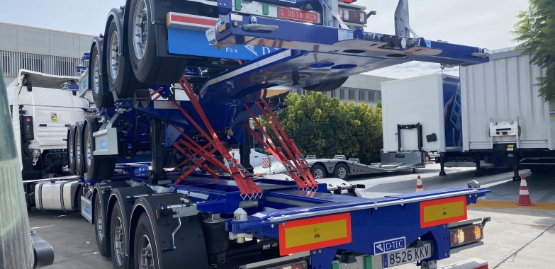 SEMIRREMOLQUE PORTACONTENEDOR