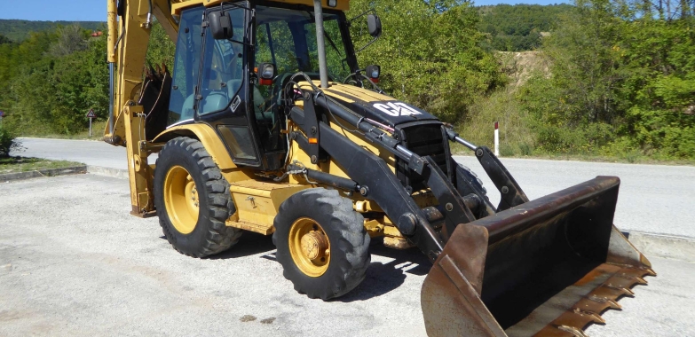 Caterpillar 428 D Retroexcavadora
