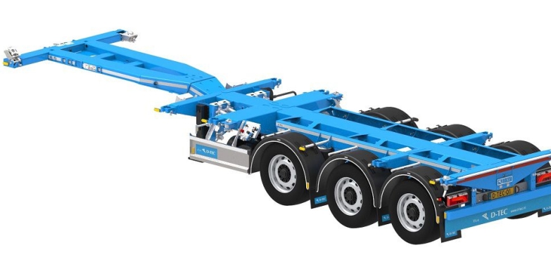 FLEXITRAILER PORTACONTENEDOR EXTENSIBLE