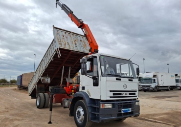 IVECO ML180E27 GRÚA Y BASCULANTE