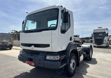 TRACTORA RENAULT KERAX 400 AÑO 2001 MANUAL + EQUIPO HIDRÁULICO