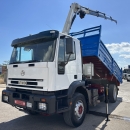 IVECO TRAKKER CURSOR 270 BASCULANTE Y GRUA