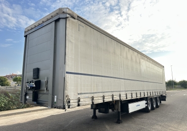 SEMIREMOLQUE TAULINER 2016 EJES VALX TECHO ELEVABLE