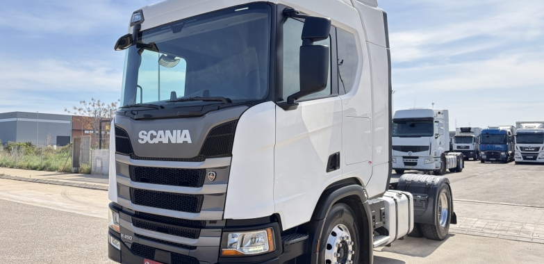 TRACTORA SCANIA R450 AÑO 2018 NACIONAL