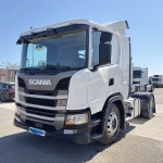 SCANIA G410 CABINA CORTA SIN CAMA MÁS TOMA FUERZA AÑO 2020