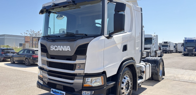 SCANIA G410 CABINA CORTA SIN CAMA MÁS TOMA FUERZA AÑO 2020