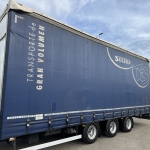 REMOLQUE LECITRAILER LANZA FIJA EXTENSIBLE TECHO ELEVABLE CON BOMBA