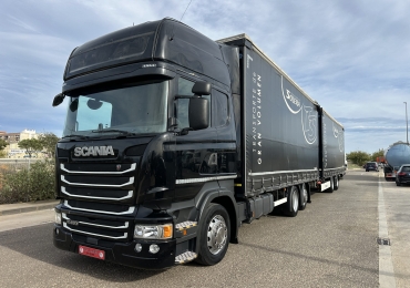 SCANIA R450 TREN CARRETERA CON REMOLQUE KRONE 2017