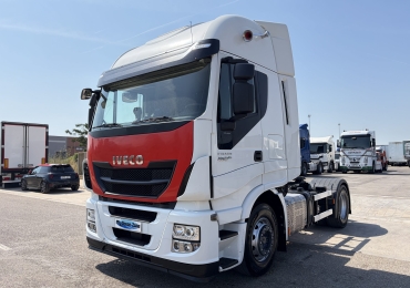 TRACTORA IVECO STRALIS 460 HI-WAY CON EQUIPO HIDRÁULICO POCOS KM OCASION