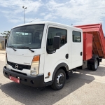 NISSAN CABSTAR VOLQUETE MÁS 6 PLAZAS 128.000KM ÚNICO DUEÑO