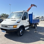 IVECO DAILY 35C13 CAJA ABIERTA CON GRUA CARNET B
