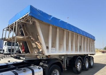 BAÑERA VOLTRAILER ALUMINIO INTEGRAL 10 RUEDAS BALLESTA